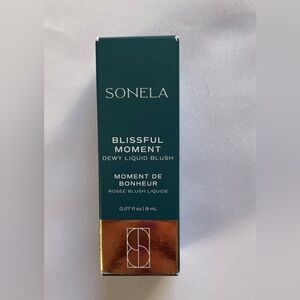 Sonela Blissful Moment Dewy Liquid Blush in Petal Bloom Dusty Rose New